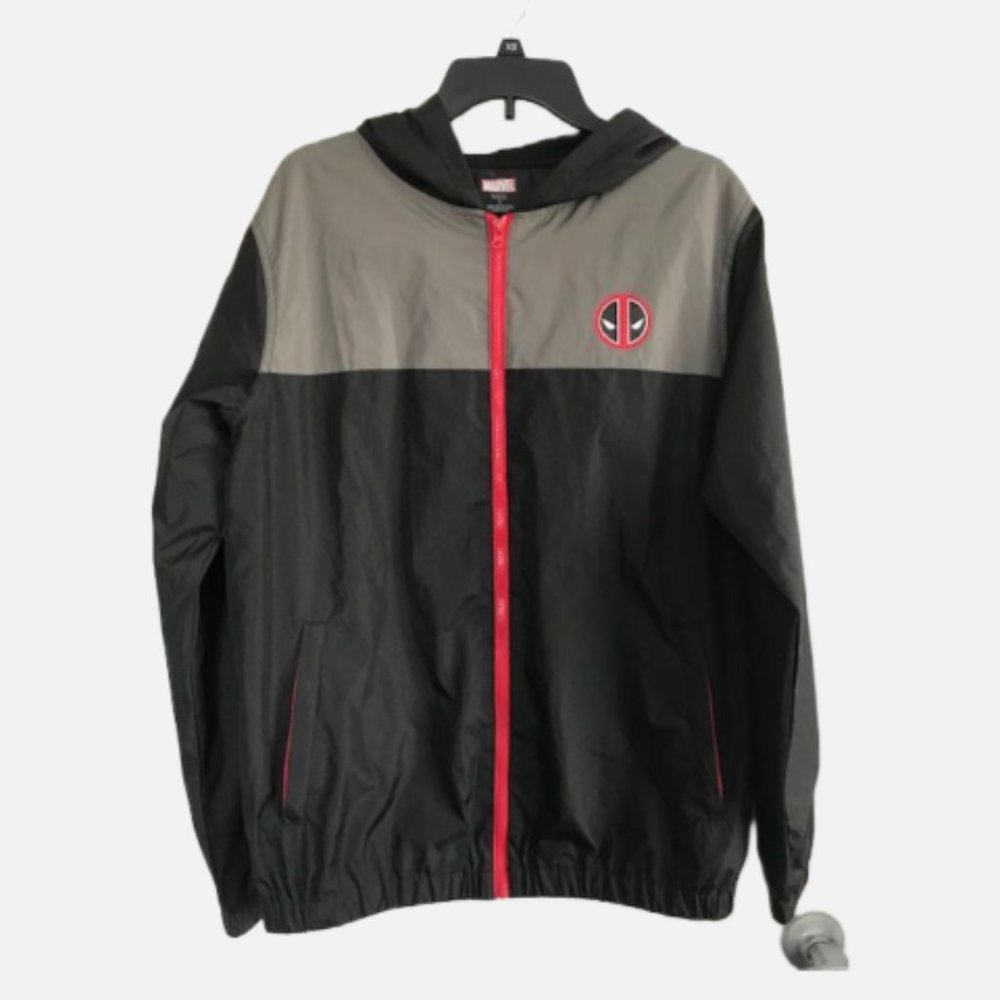 Marvels Deadpool Windbreaker Jacket - Worn Once